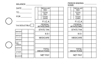 Bakery Payroll Designer Business Checks  | BU3-CDS02-PAY