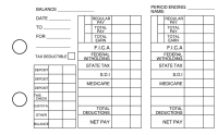 Teal Marble Payroll Business Checks | BU3-EMA01-PAY