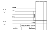 Tan Parchment Standard Business Checks | BU3-TPM01-STA